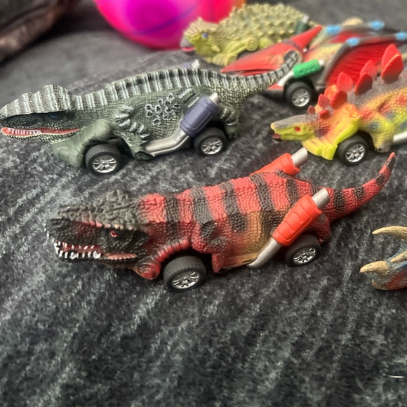 Dinosaur Toy Car Set - Multicolor - Picture 5 of 6